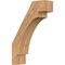 Ekena Millwork 5 1/2"W x 18"D x 26"H Merced Smooth Knee Brace, Western Red Cedar BRC06X18X26MRC00SWR - alternate 1